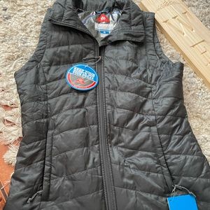 Columbia gray puffer vest